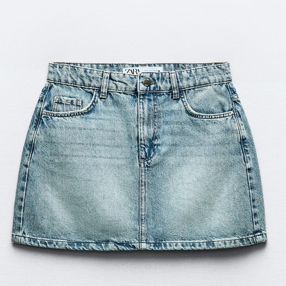 Zara Dresses & Skirts - Zara denim skirt